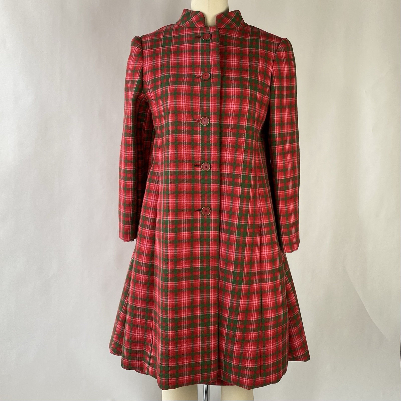 1960s Geoffrey Beene Coat & Skirt Ensemble M/L