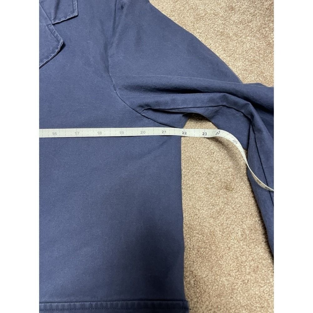 L L Bean Jacket Size 12 Petite Button Up Coat Blue Women’s Vintage y2k