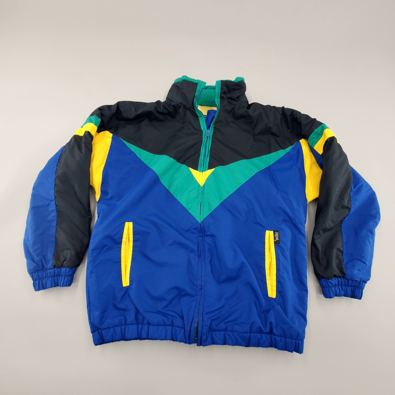 Vintage Womens ISPO By Alto Ski Snowboard Full Zip Coat Jacket 80s 90s Sz M
