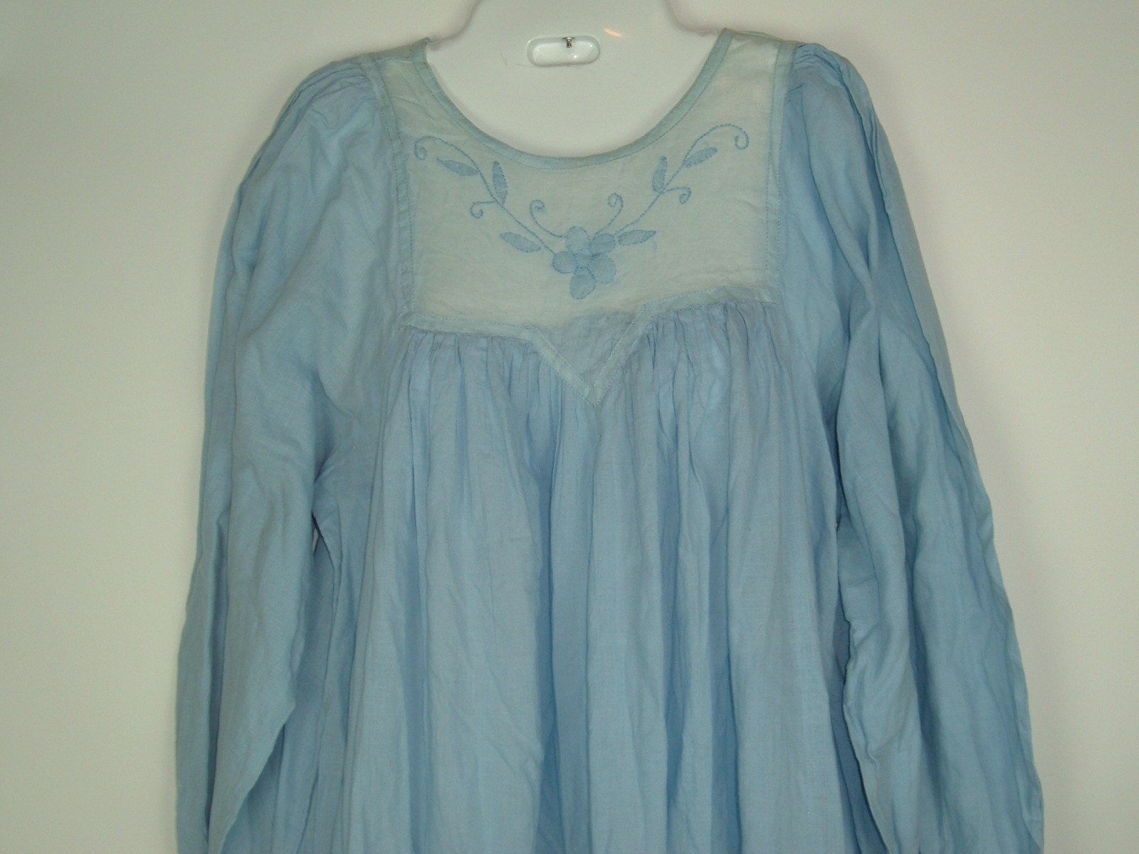 Vintage Dress 70s Floral festival India Boho Hippy Cotton M Orients Exclusive