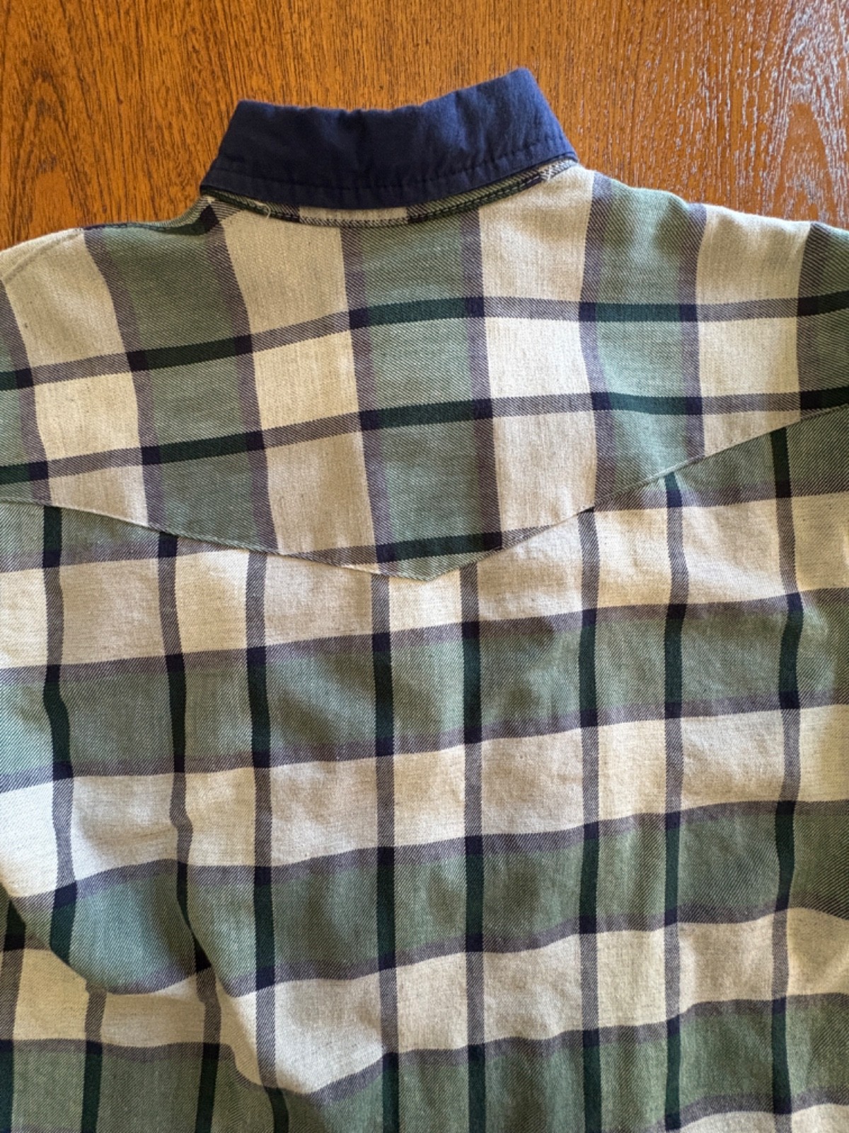 Vintage 80s 90s Roper Sport Western Wear Shirt Plaid Pearl Rodeo M/L Rockabilly