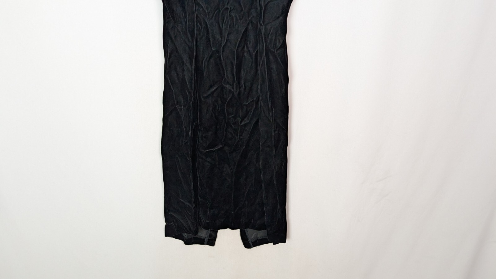 Vtg 90s Jay Jacobs Party Dress sz 5 Open Jeweled Back Knee Length Sheath Velvet