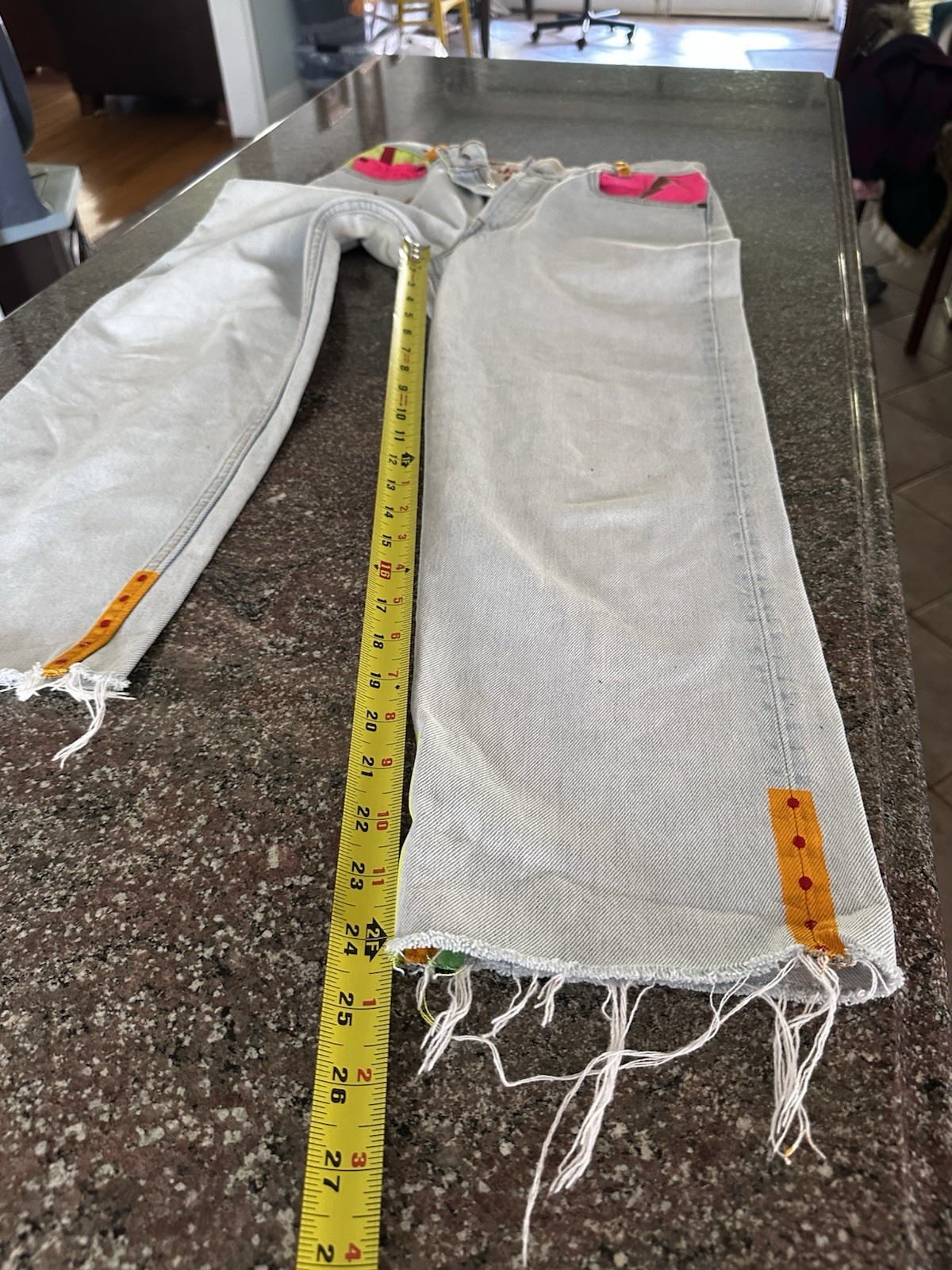 Vintage Y2K Levi’s 701 90’s Student Fit Jeans Tampered Leg Made in USA 29