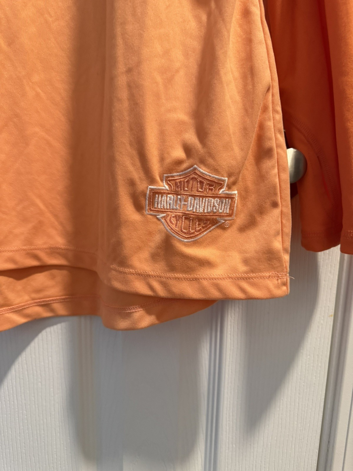 Vintage 90’s Harley Davidson Womens 2XL T-Shirt Open Back Perrysburg, OH