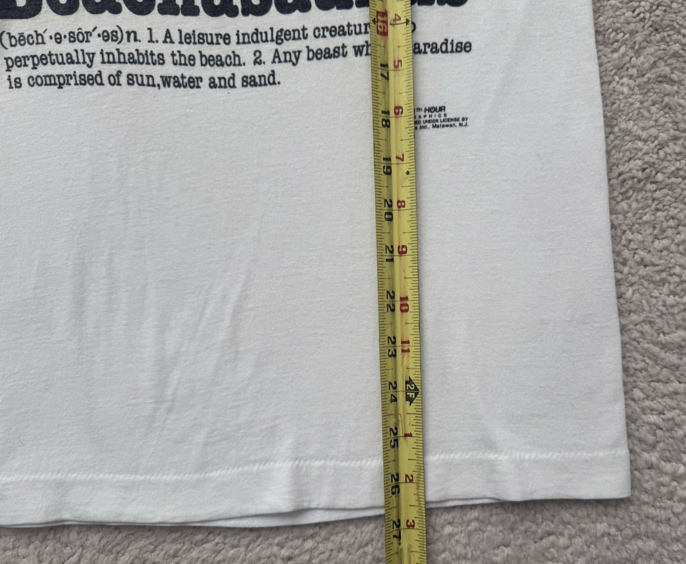 Vintage Screen Stars Best Beachasaurus 1986 T-Shirt Size M Made in USA