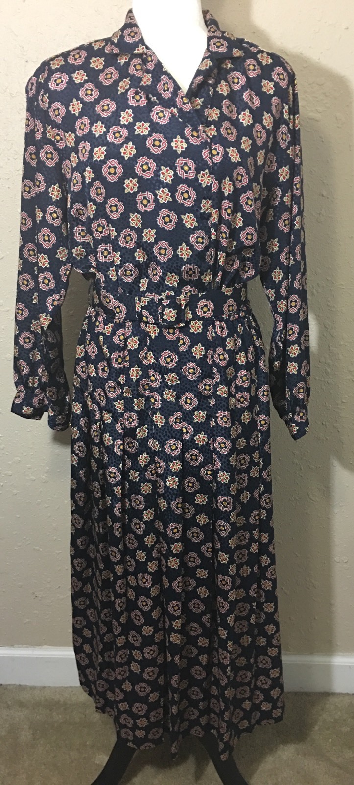 Vintage 1980’s Jos.A.Bank Clothiers Secretary Dress Size 12 Halloween costume