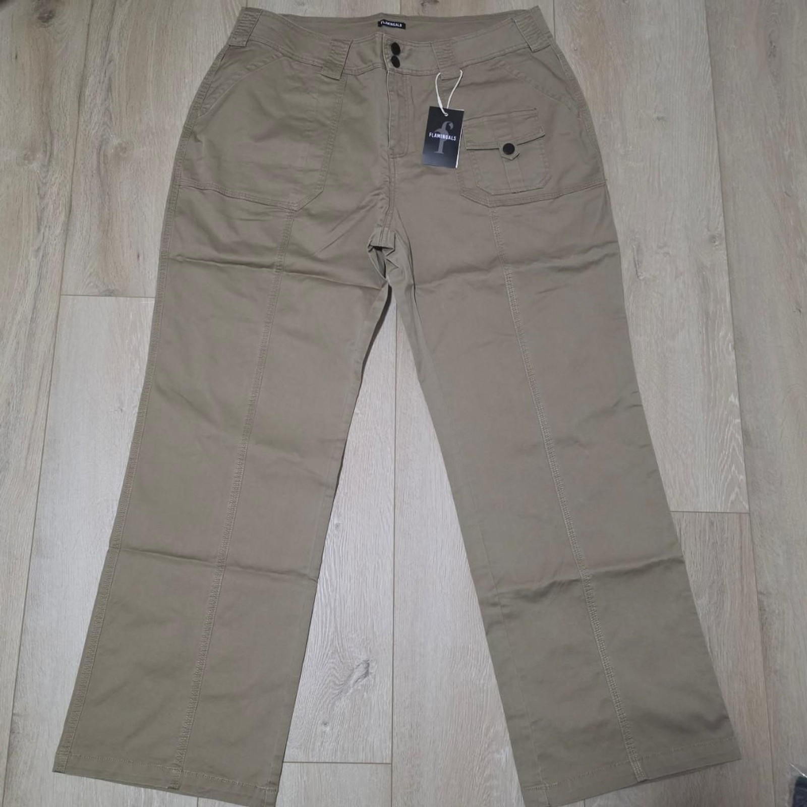 Brand New – Flamingals Women’s Khaki Trousers