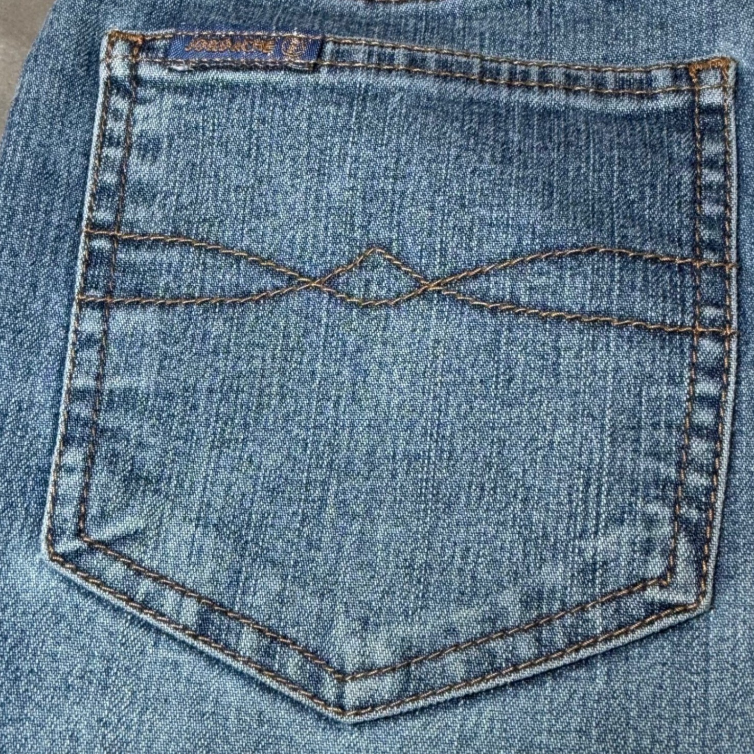 Jordache Womens Size 9/10 Stretch Bootcut Jeans Blue Denim Y2K Classic Casual