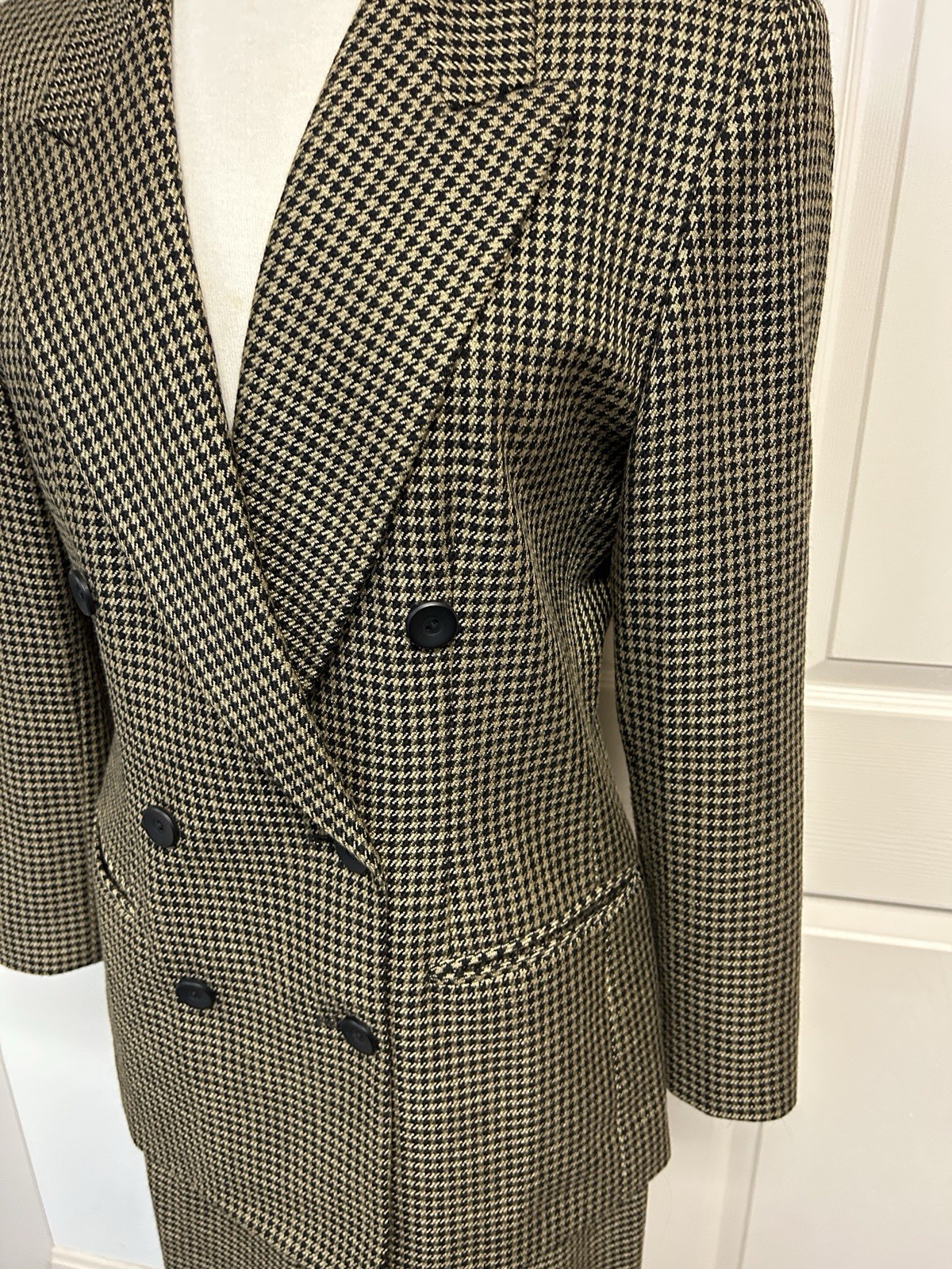 Vtg Pendleton Wool Blend 3-Pc Women’s Suit Blazer, Skirt, Pants Sz-8/6
