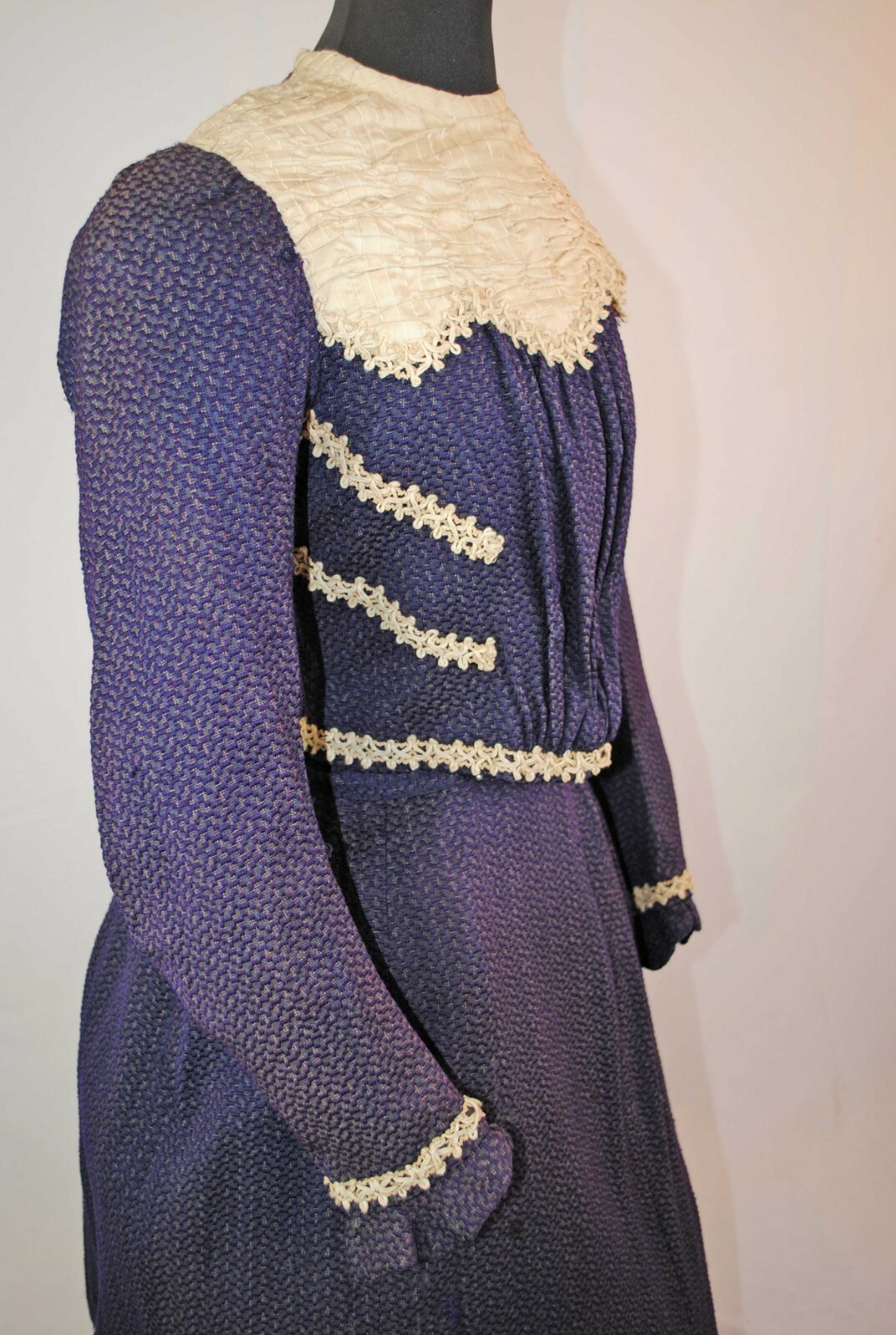 VICTORIAN 2 PIECE VISITING DRESS, 1900s