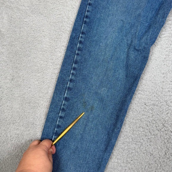 Eddie Bauer Vintage High Waisted Mom Jeans Medium Wash Blue Made in USA Missy 6