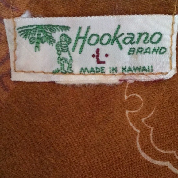Vintage Hawaiian Shift Dress 1950’s Gold/ rust colors, floral/ horse design