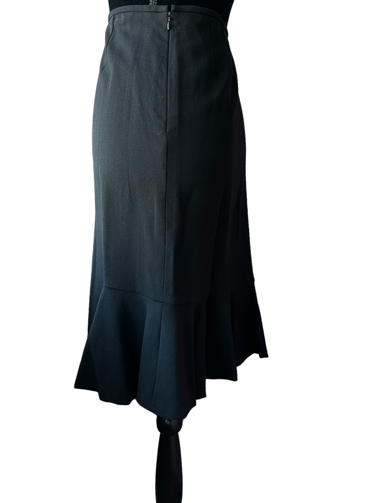 Vintage Tahari 2 pc Skirt Set Dark Red Size 6
