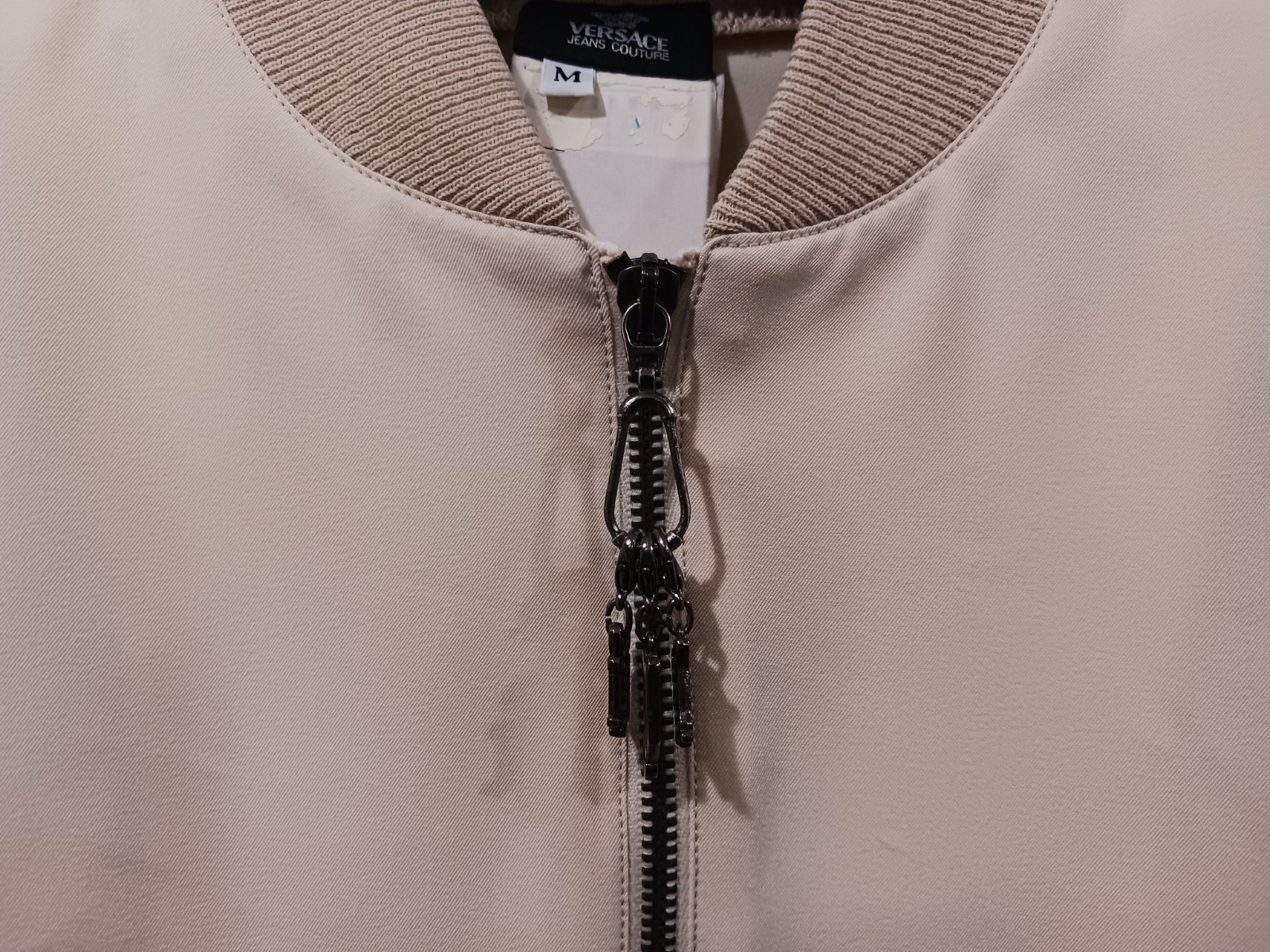 Versace Jeans Couture Vintage „VJC” Zipper Charm Double Zipper Bomber Jacket