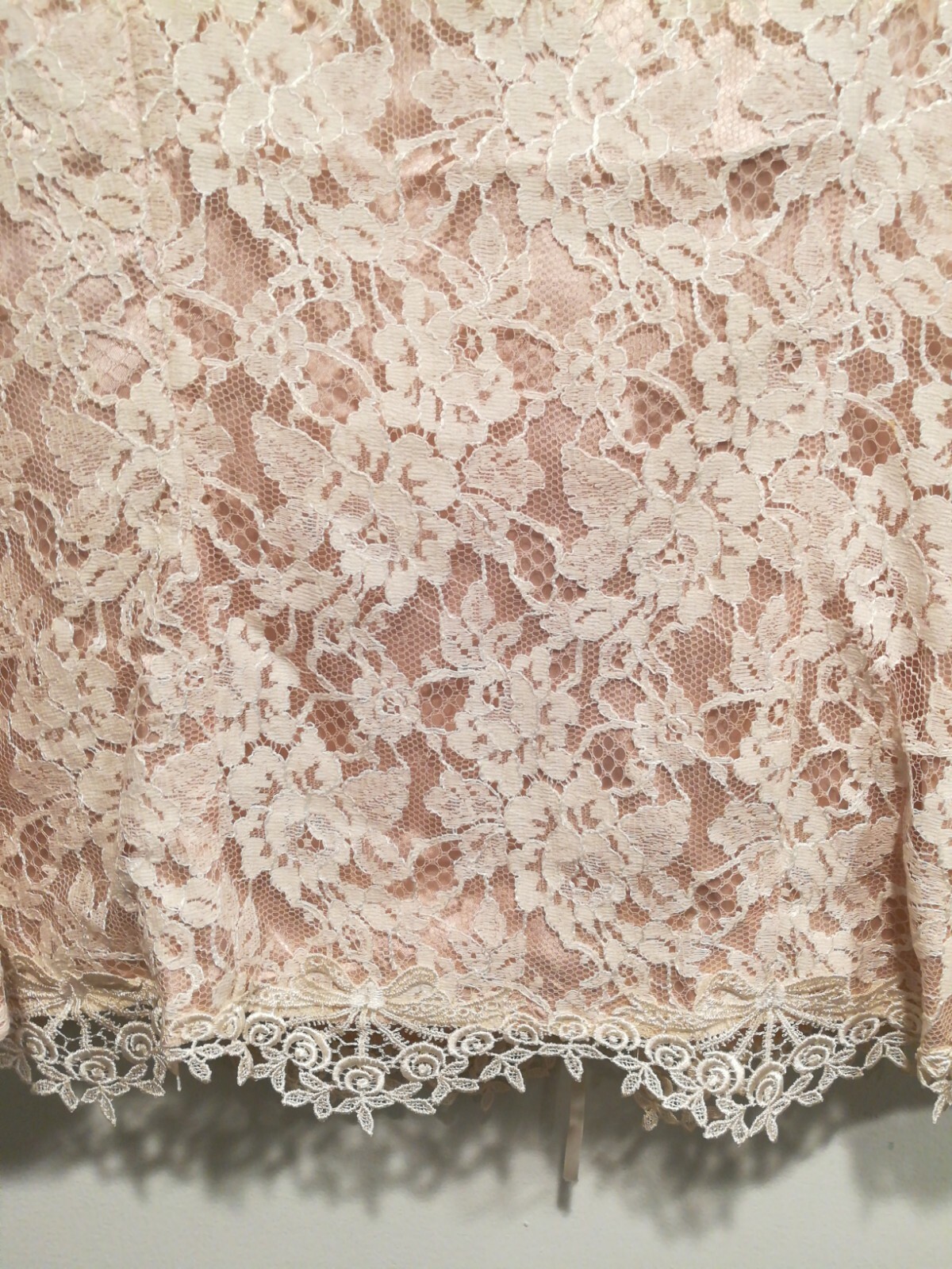 Vintage Susan Lane’s Country Elegance Victorian Lace Sz L Double Breasted Blazer