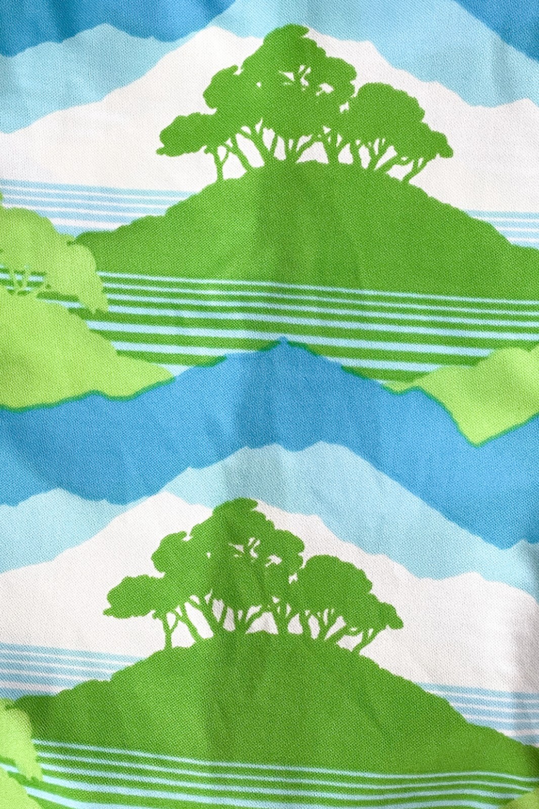 Vintage Maxi Dress Trees/Nature/Novelty Print, Bohemian Hippie Dress S