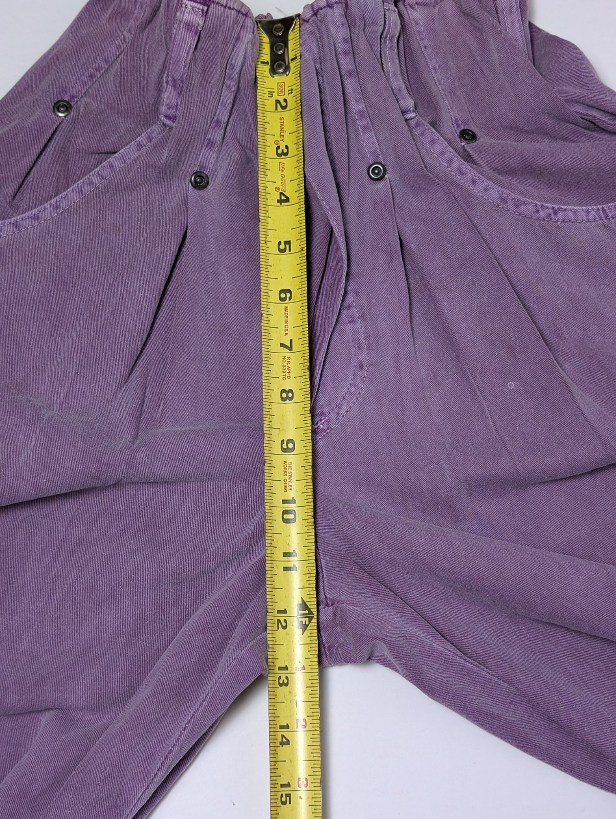 Vtg. 1980s-1990s Women’s Michael G Purple/Violet Stretch Waist Jeans Size S Lot