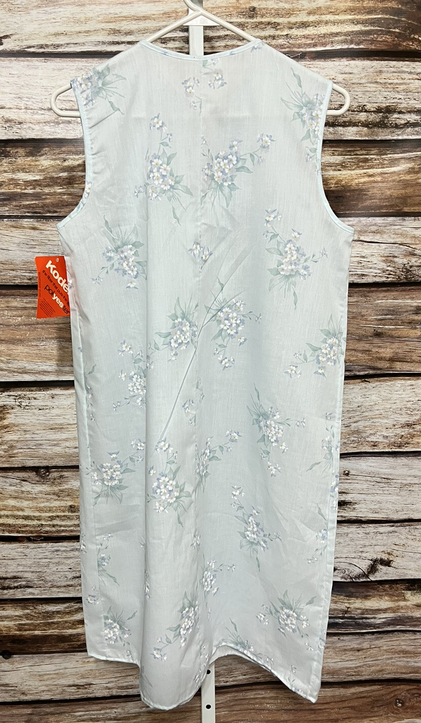 Vintage Summer Pullover Nightgown Springmaid New Romantic Shabby Chic Small