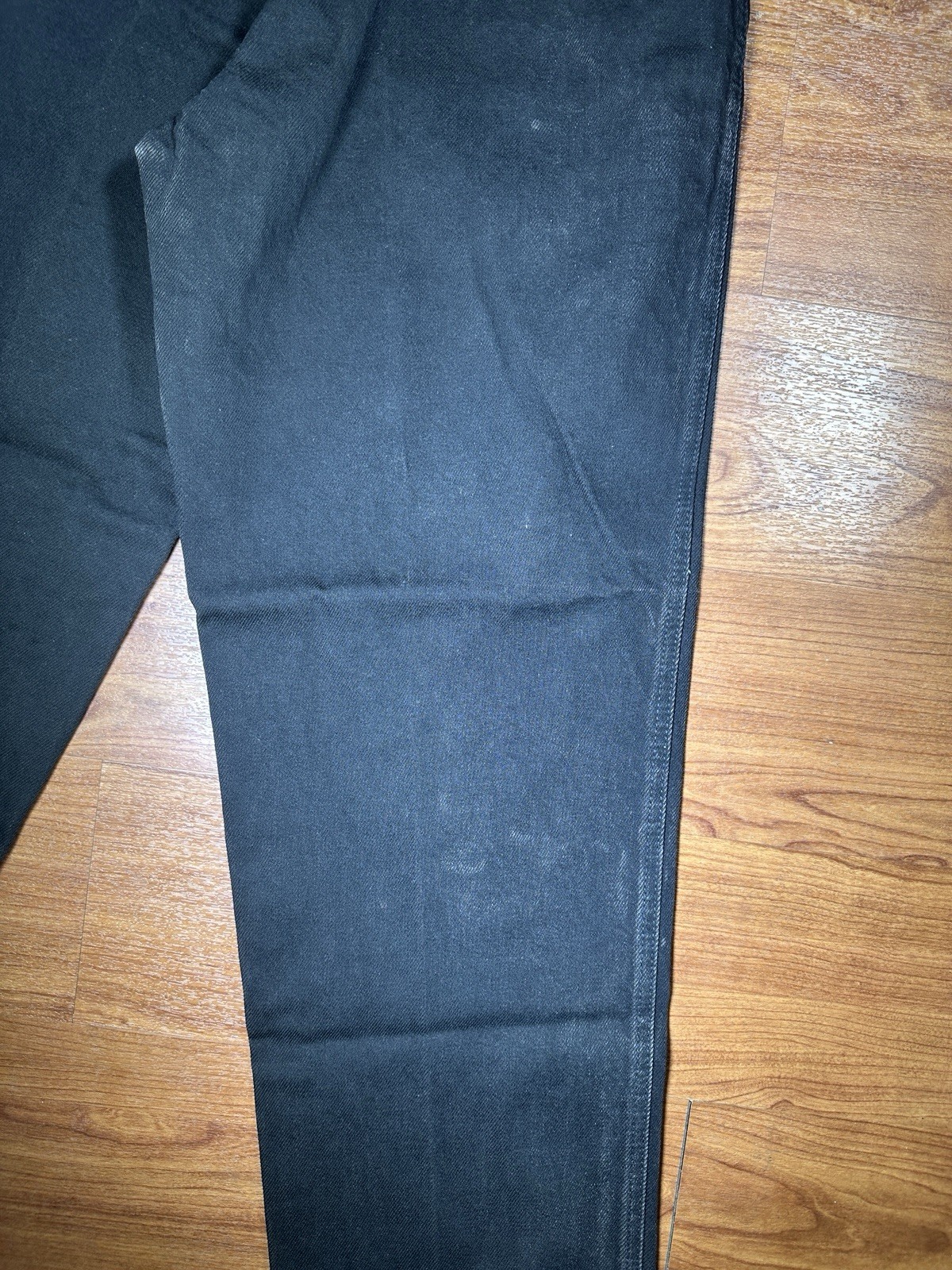 Vintage 80s Rockies Black Western Jeans Womens 15 33×36 USA Bareback 17