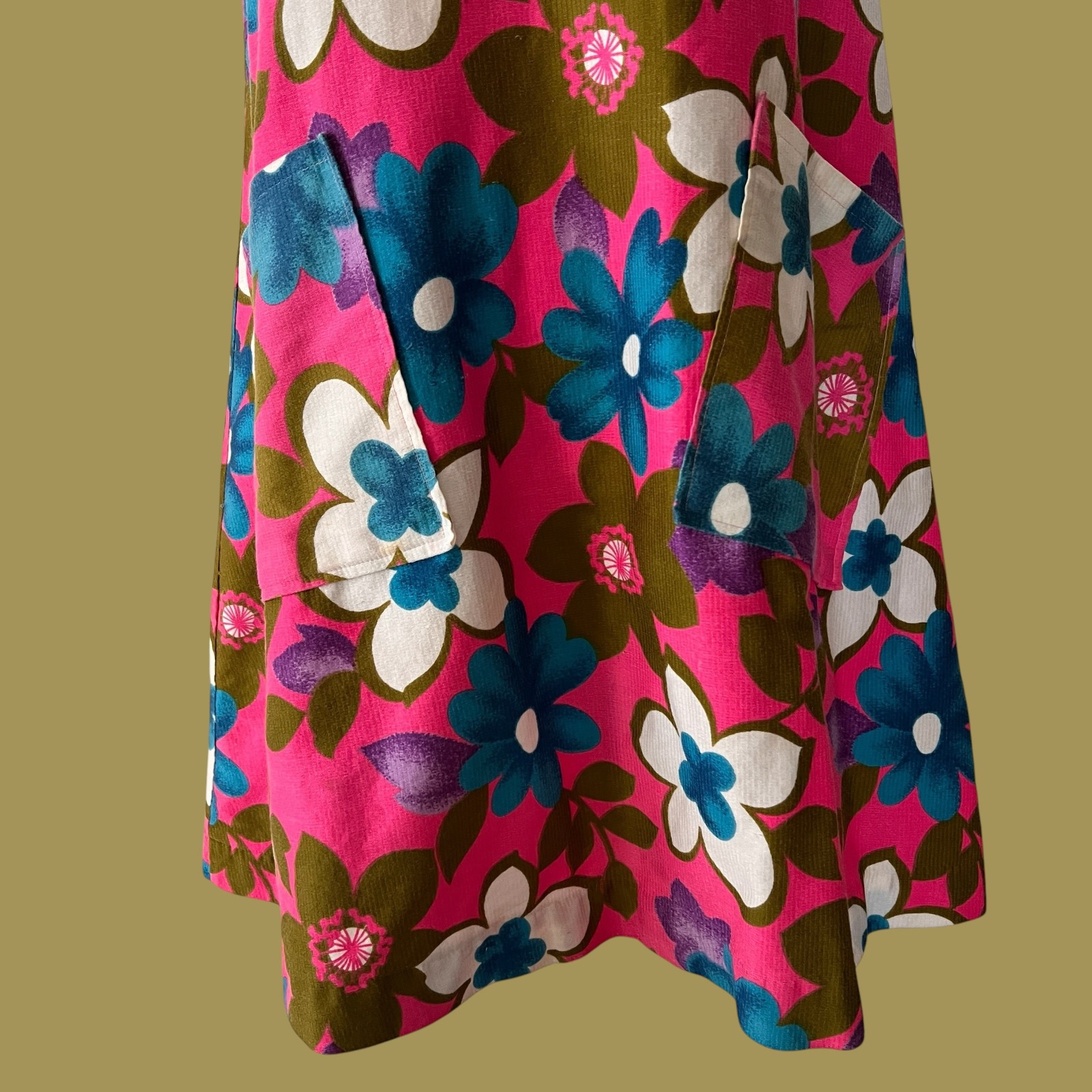 Vintage 60s Hawaiian Dress : Aloha Authentic Hawaiian, Tiki, Luau, Mini