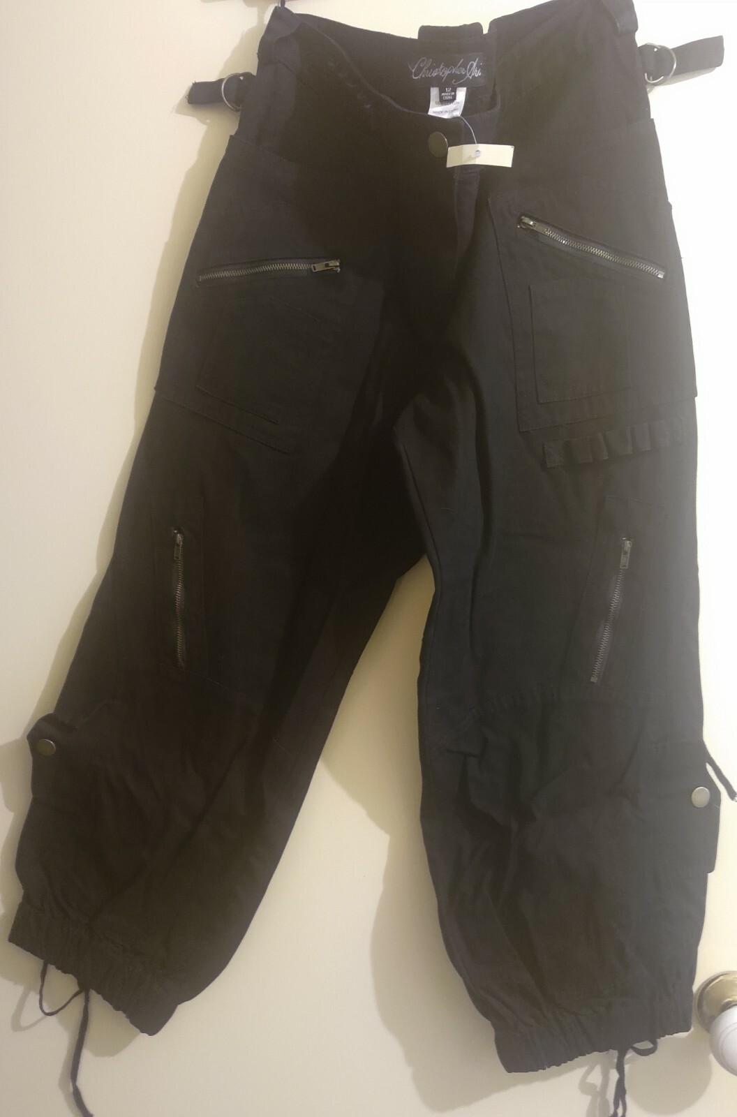 Vintage Christopher Ari 3/4 Cargo Pants. New