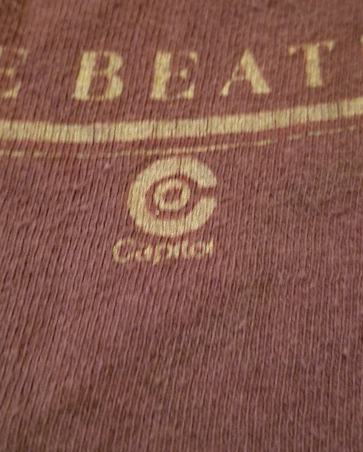 Beatles Capital Records Love Songs Lennon Rock Hippe 60s Paul Vintage T Shirt