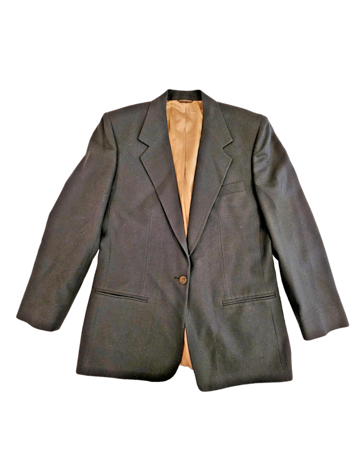 Vintage Maxwell Clothing Company 8 Womens 100% Wool Blazer Hunter Green