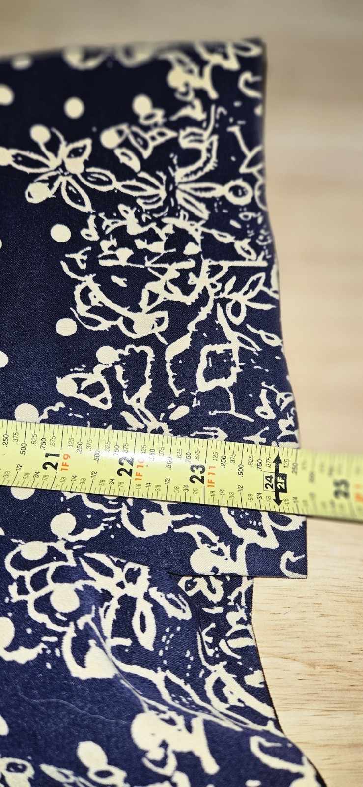 Vintage Leslie Fay Dress Pantsuit Sz 22WP Petite Navy Blue Polkadot Office