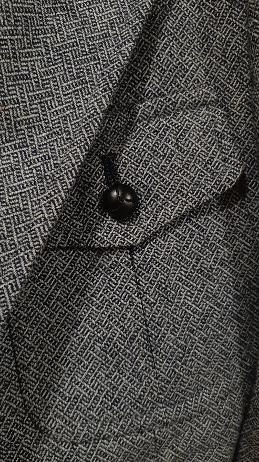 Vintage Tweed Cropped Blazer Bolero Altered Penneys Towncraft Jacket Sz 6-8
