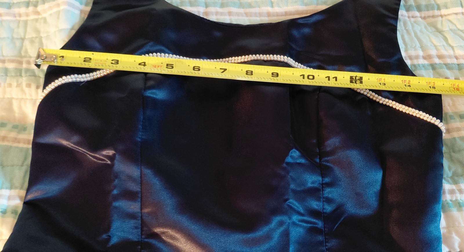 Vtg 1980’s Jordan Navy Blue Prom/ Party Dress Size 5/6