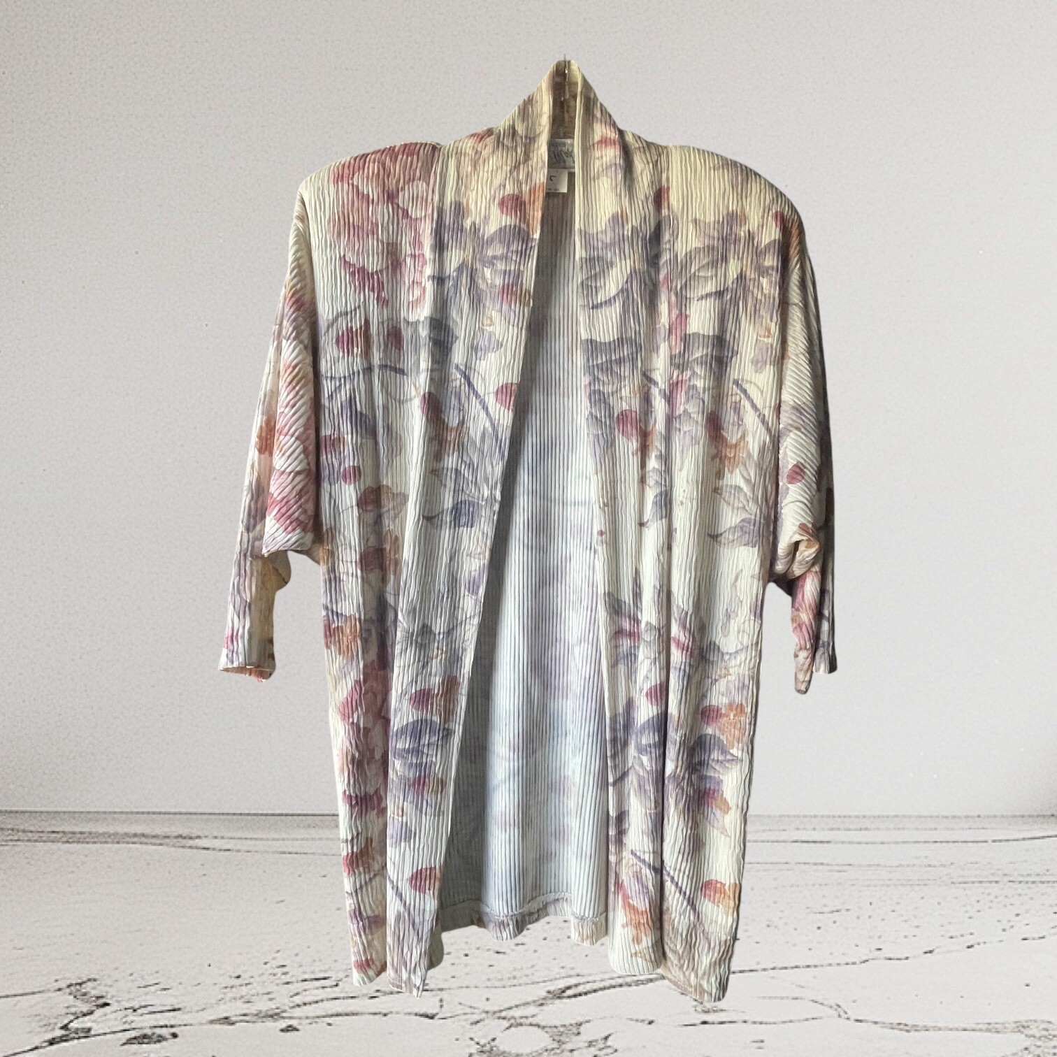 Vintage Arthur Max Floral Blazer Size Medium