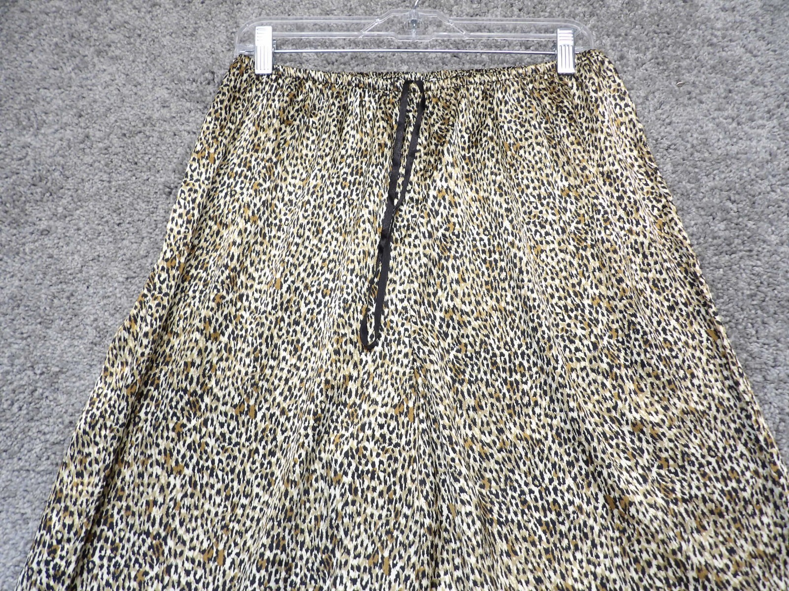 Vtg INNER MOST Womens 2 Piece Pajama Set Y2K Animal Print Long Pant PJ’s L/XL