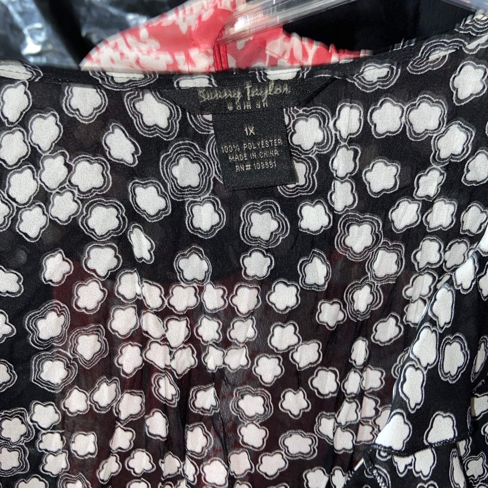 Blouse And Pants Size 16 Pants And XL Blouses Peach And Black 2 Tops 1 Pant