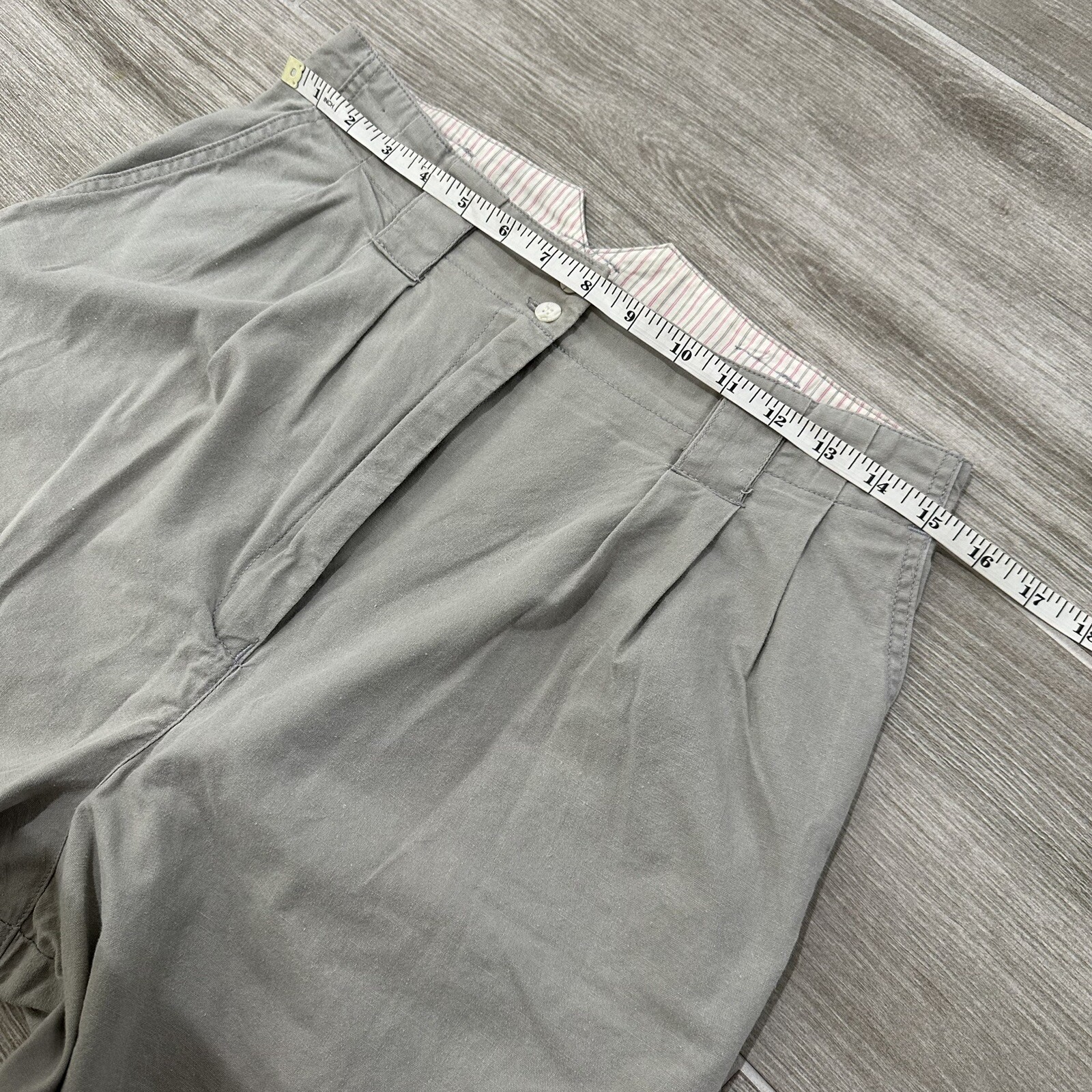 Gloria Vanderbilt For Murjani Women sz 14 Vintage High Waisted pants taupe