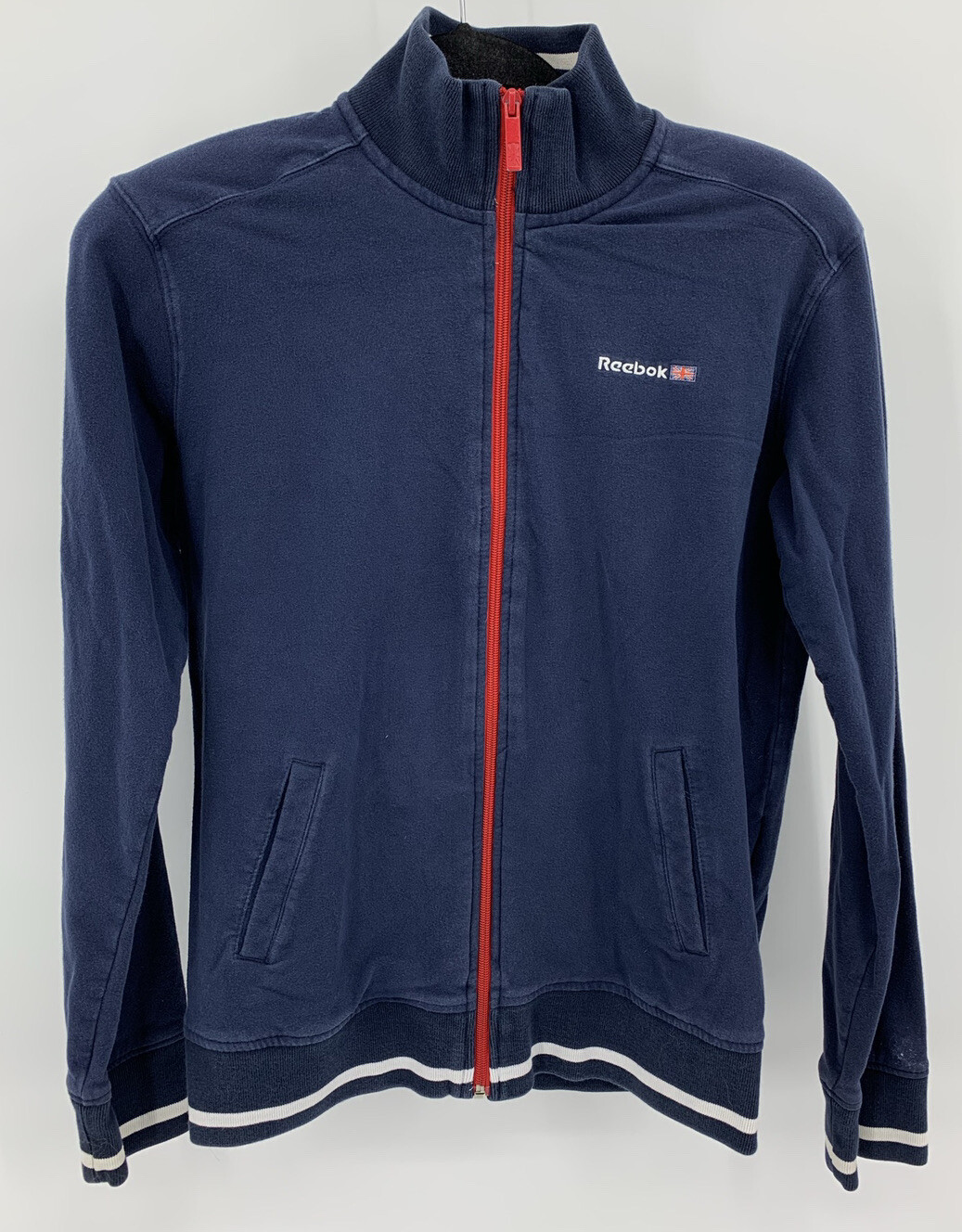 Vintage Reebok Athletic Jacket Track Full Zip Sweatshirt Women’s XL