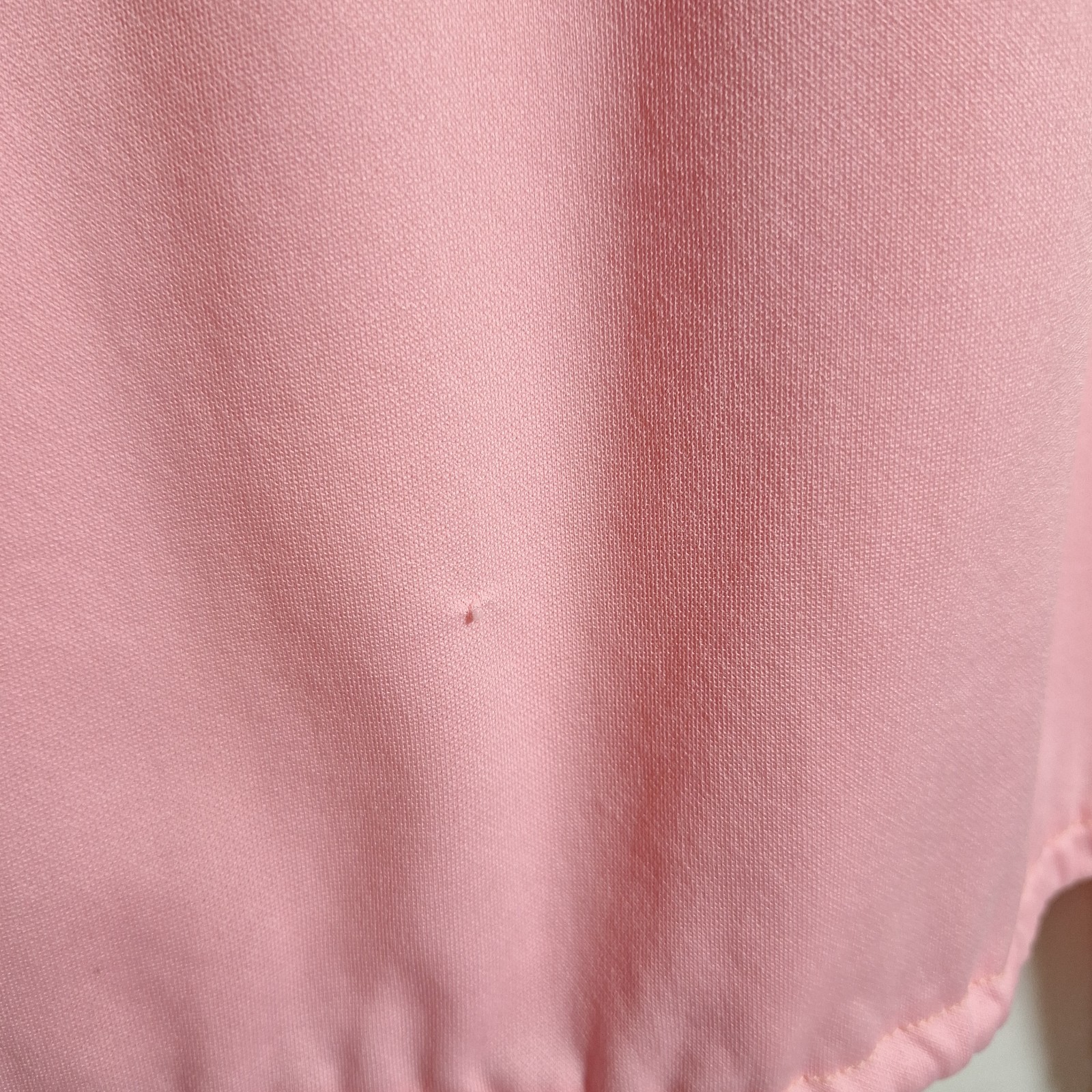 Vintage Graff Californiawear Pink Drawstring Blouse M/L