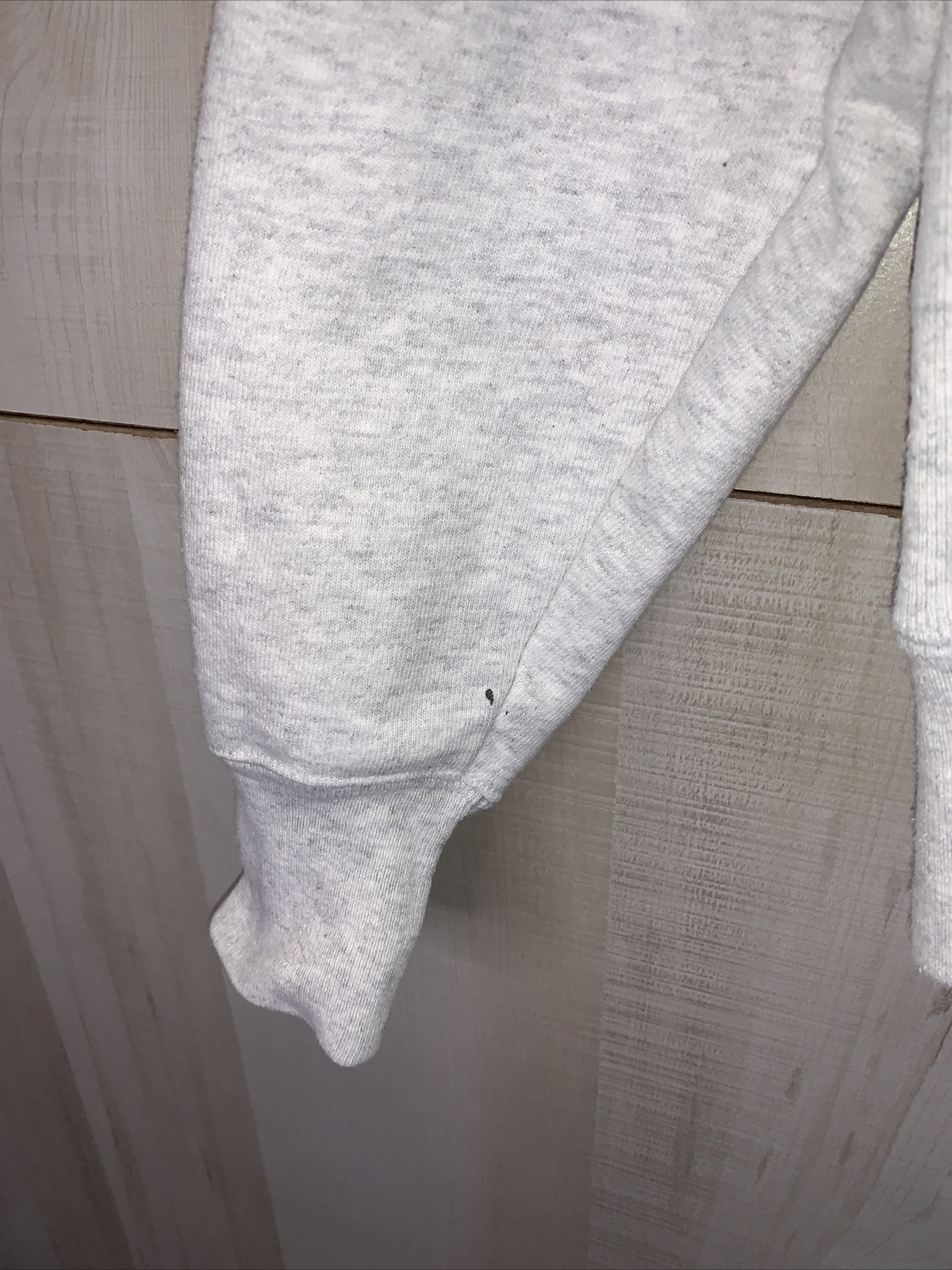 Vintage Champion Reverse Weave Heather Grey Hoodie Mens/Womens XS-8586