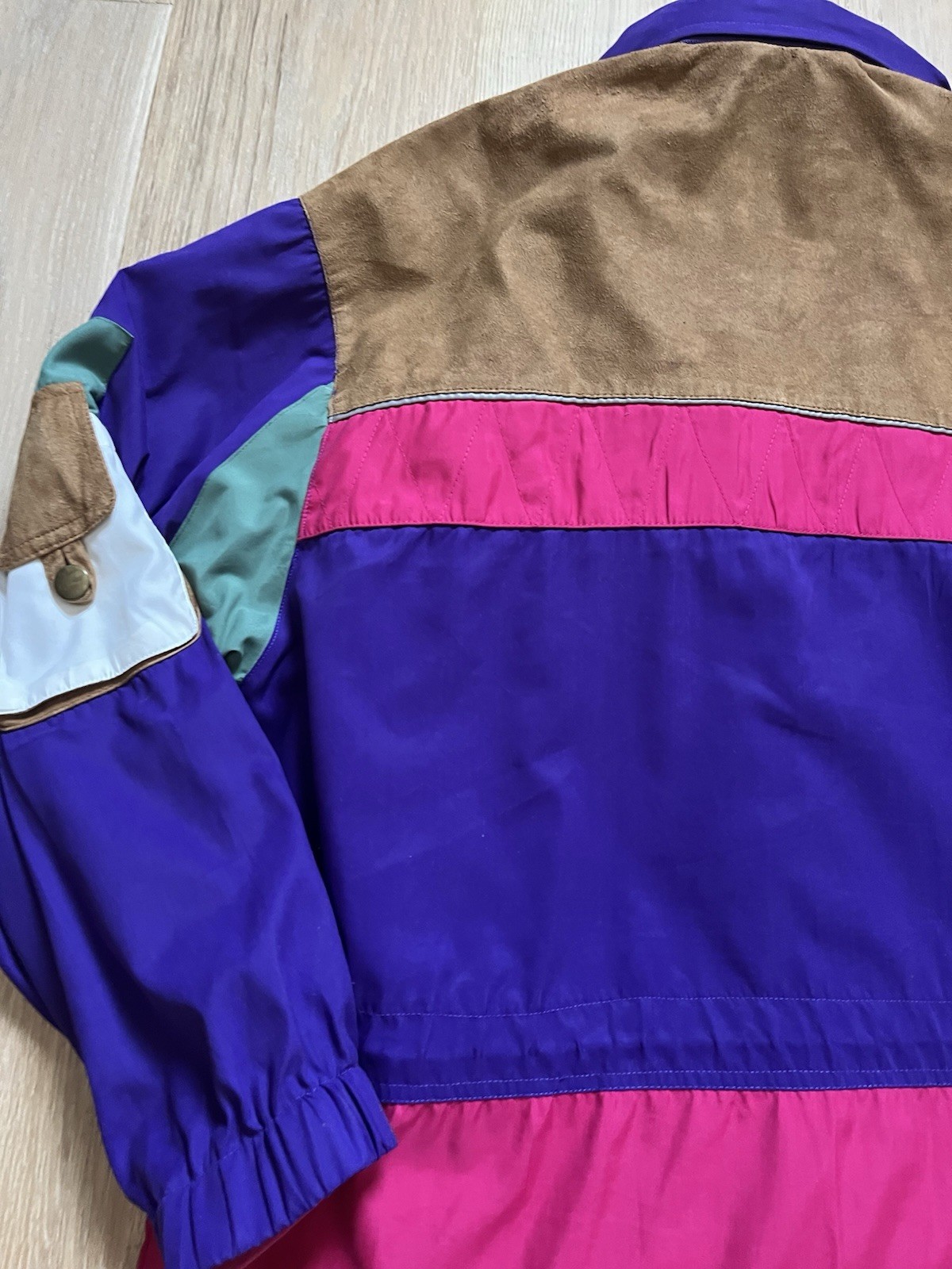 Vintage Rockport Colorblock Ski Jacket Womens S Purple Snowboard Retro 80s 90s