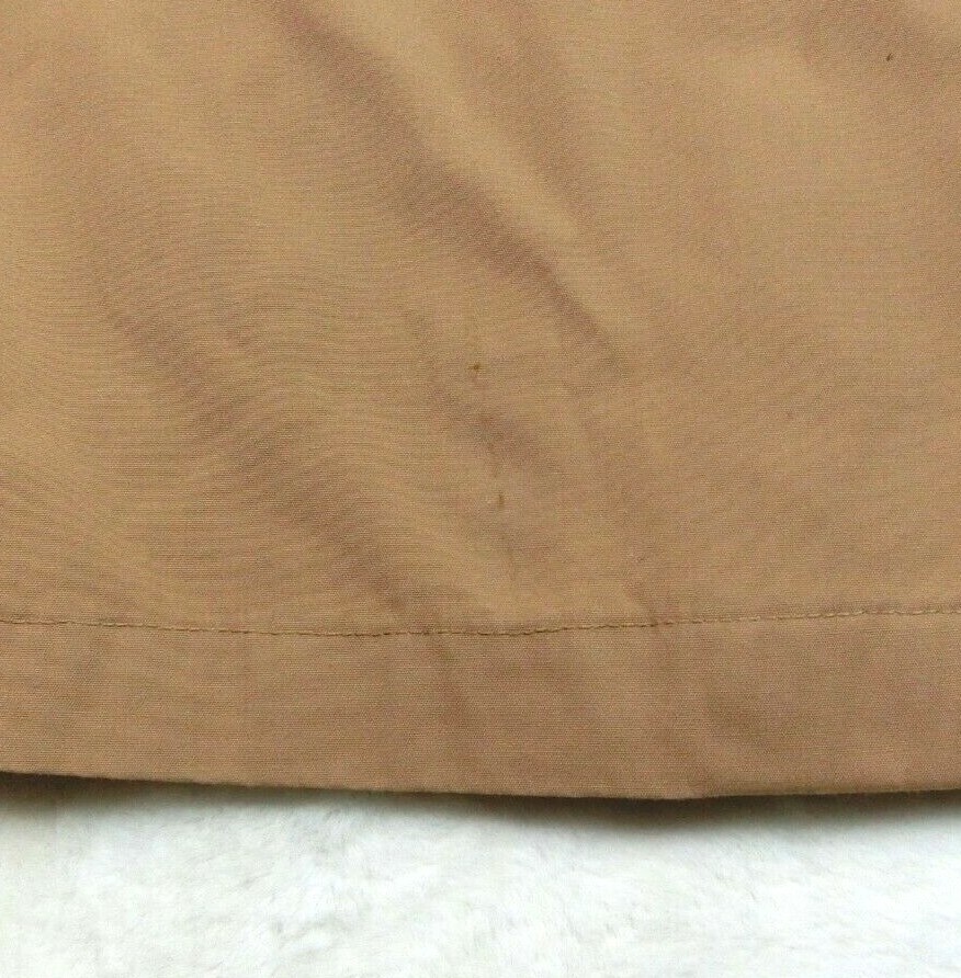Vintage CORTEFIEL Women’s Size 16 Trench Coat Tan Western Red Liner Turtleneck