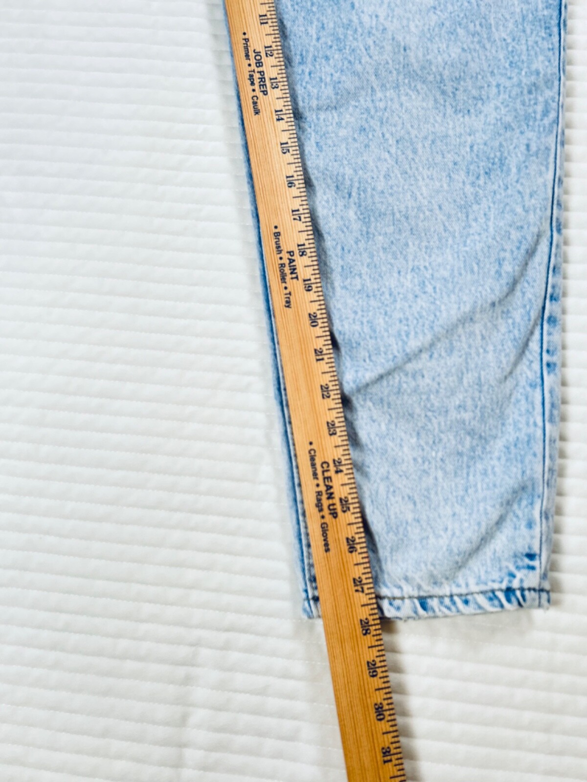 Vintage 80’s 90’s Lee Jeans High Waisted Acid Wash Blue Pleated Yoke Mom SZ 12 M