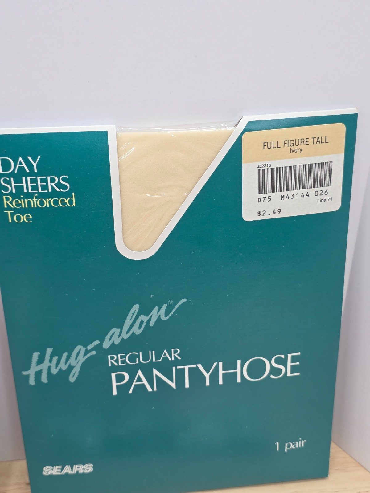 Lot of 6 Vintage Various Brand Nylon Panty Hose Plus Size Multicolor