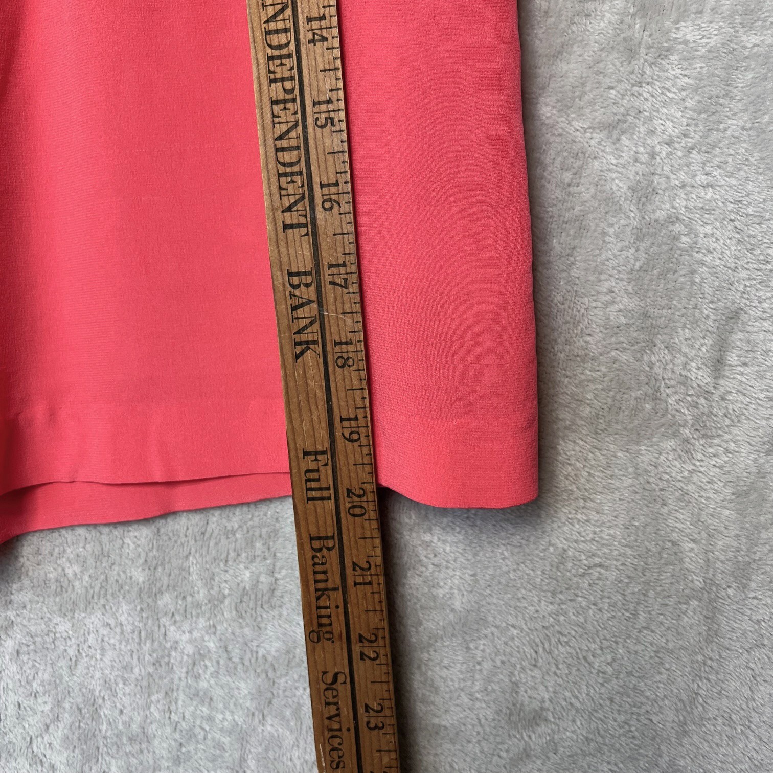 David Hollis Silk Top & Shorts Set 2 Piece Womens Small Coral Pink 90s y2k