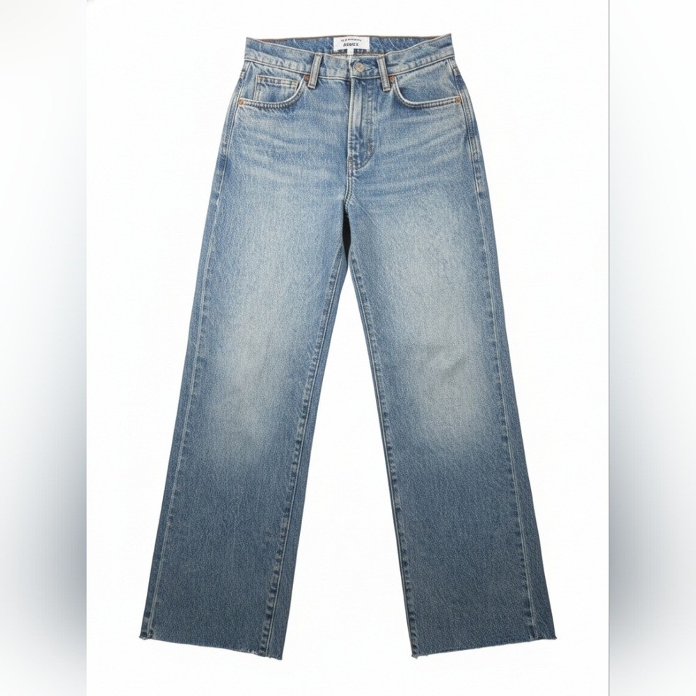 Reformation Val 90’s Mid Rise Straight Jeans Colorado Medium Wash Size 25