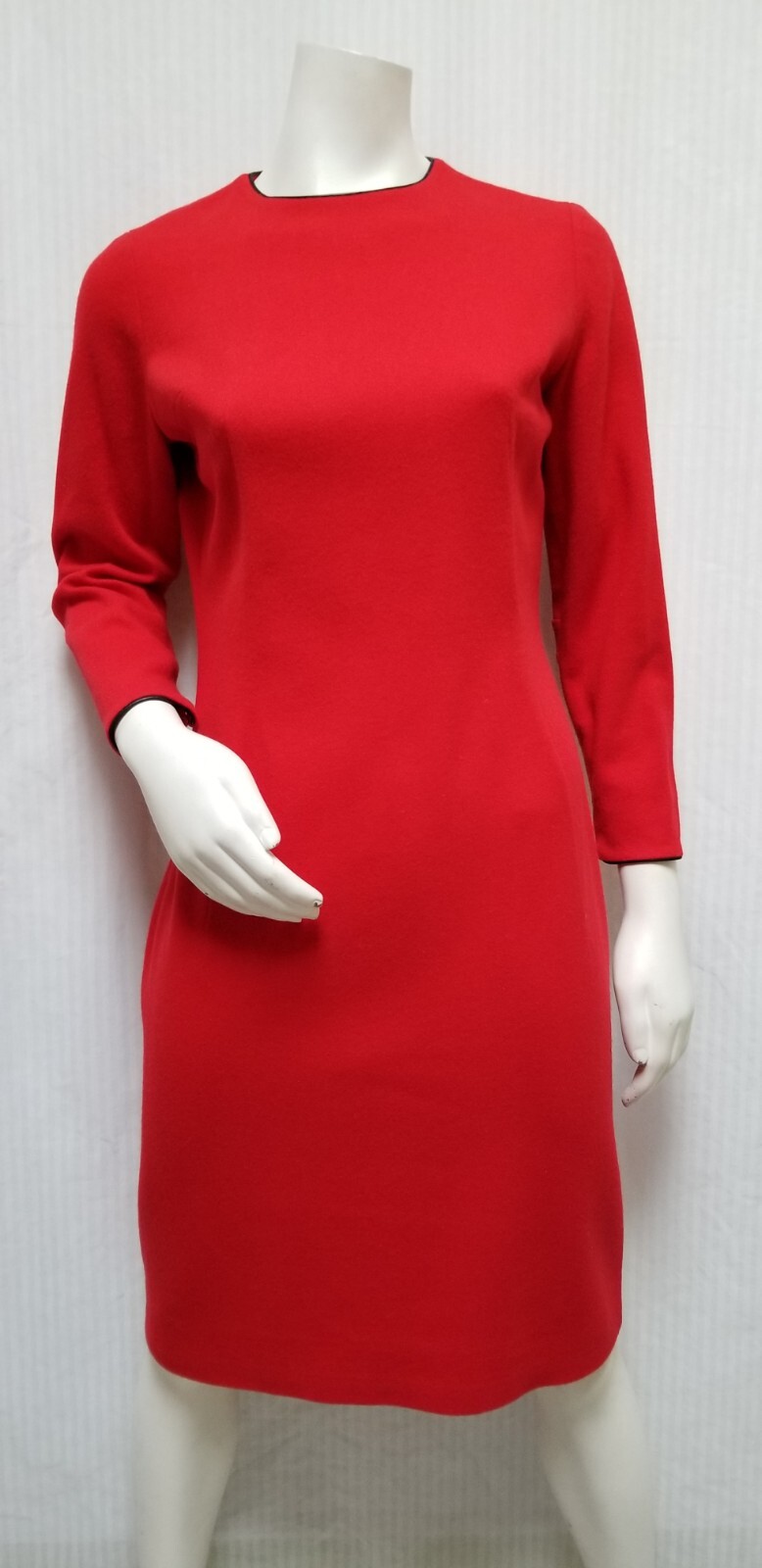 Vintage 2 Piece MINX MODES Red Dress & Cape Poncho – Size M – EUC