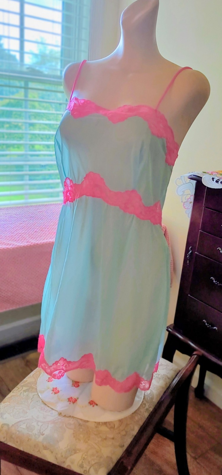 Vintage EMILIO PUCCI FORMFIT ROGERS SLIP NIGHTIE Babydoll