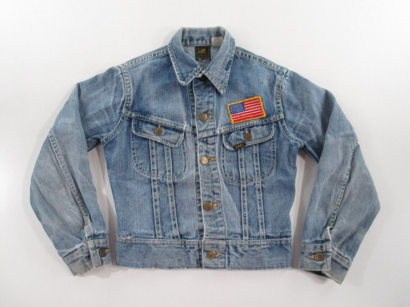 VTG 70s Women’s Lee Rider Sanforized PATD-153438 Union Made USA