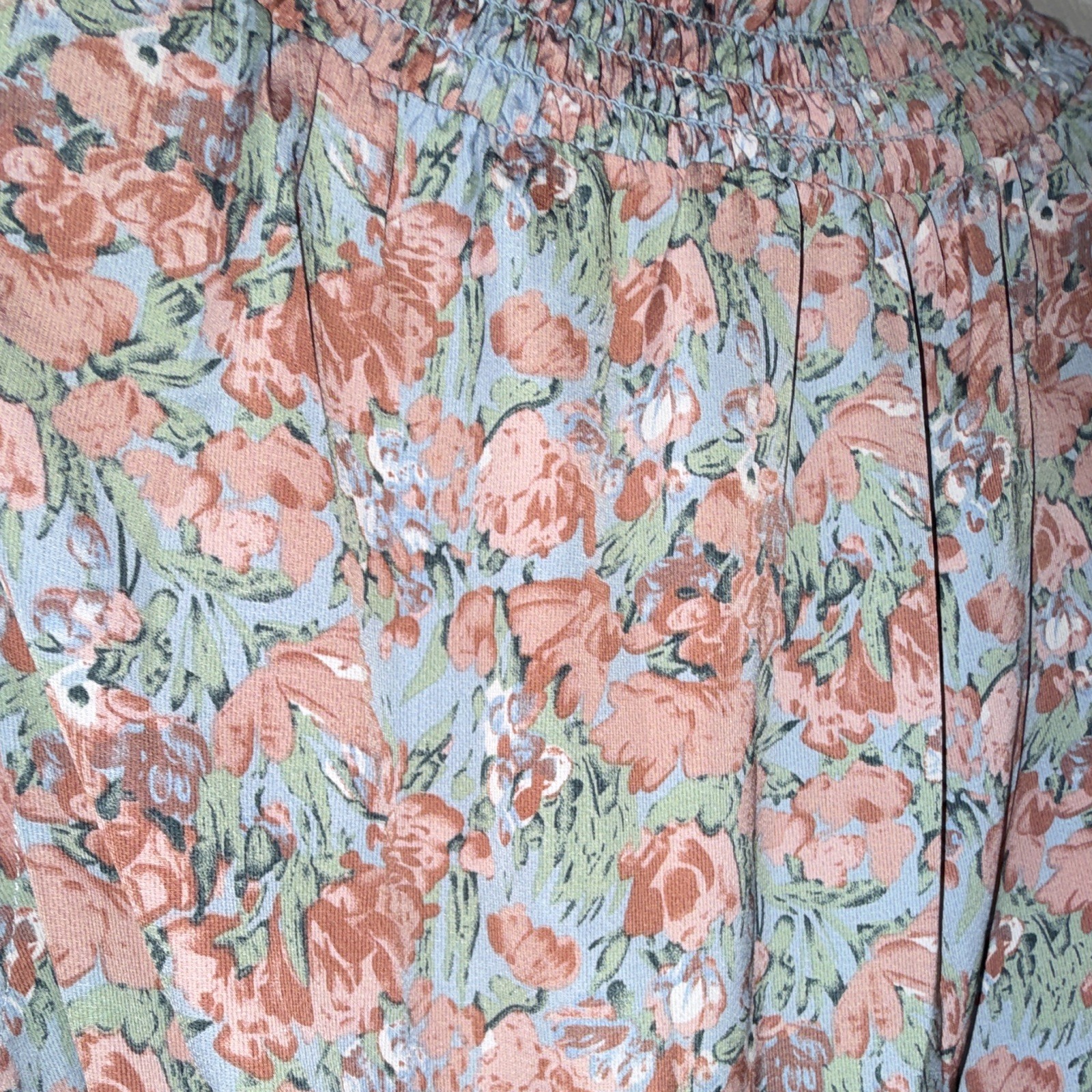 The Entro vintage floral inspired style dress by modern designer women’s Size L