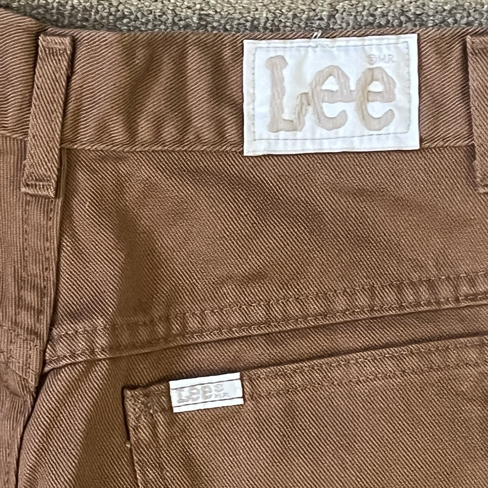 Vintage 90s Lee Sky Riders Jeans Women’s 9 M Brown Loose Fit USA Made New NOS
