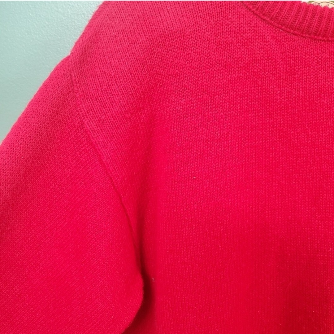 Vintage 70s Picket And Post Preppy Cottage Crewneck Sweater