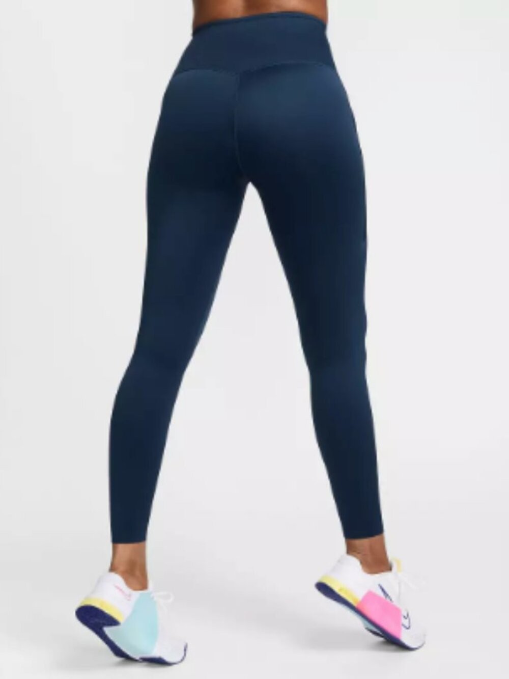 Nike NWT Women’s Go Firm-Support High-Waisted 7/8 Leggings Running Black Medium